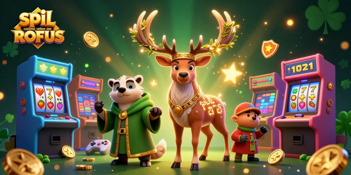 Spil casino uden om ROFUS offers vibrant gaming with a Celtic theme and 3D character elements.